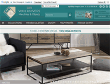 Tablet Screenshot of dpi-import.com